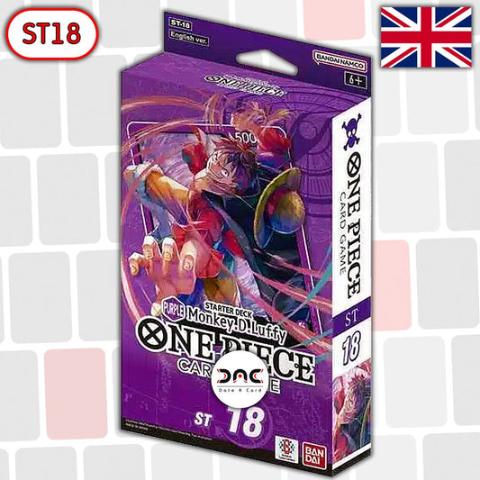 One Piece - Deck de Structure ST18 - Luffy Anglais