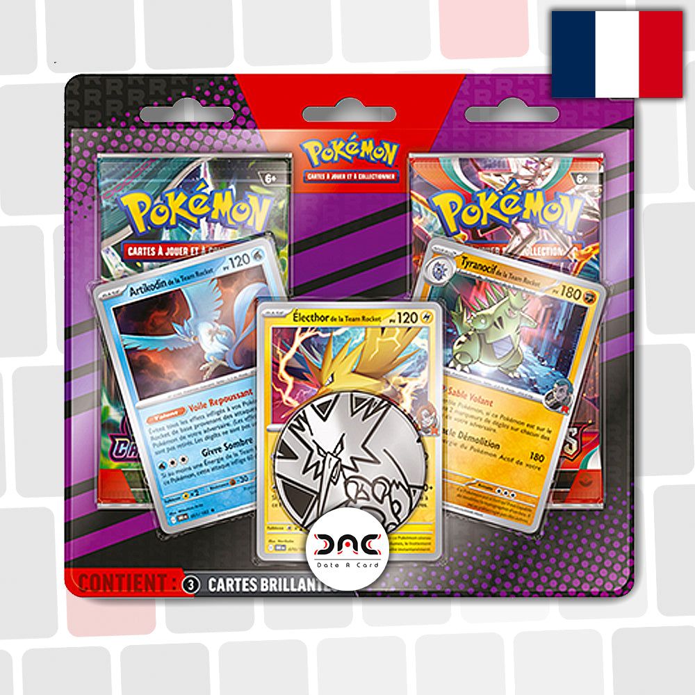 Pokémon - Duopack Team Rocket (Ev3) : Flammes Obsidiennes / (EV6) : Mascarade Crépusculaire