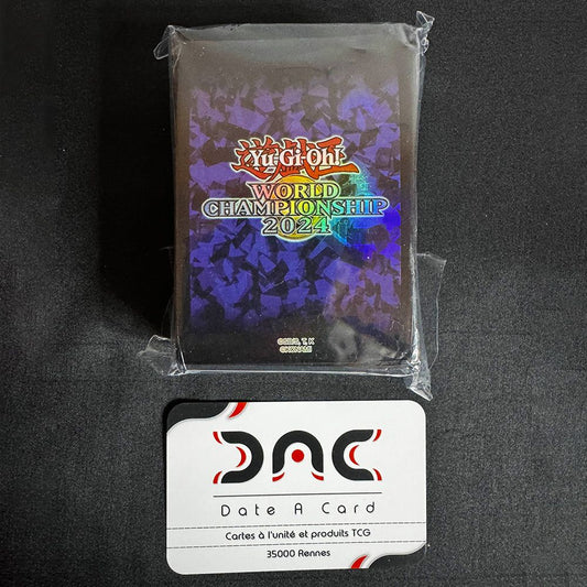 Yu-Gi-Oh! - 100 Protège cartes exclusifs - World Championship 2024 - Bleu