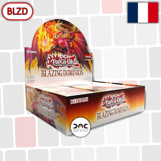 Yu-Gi-Oh! - Display de 24 boosters - Blazing Dominion - FRANCAIS - BLZD