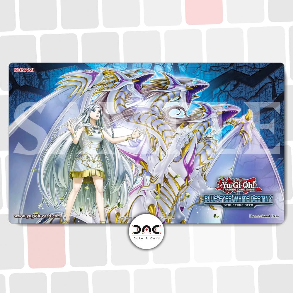 Tapis de jeu Yu-Gi-Oh! - Deck de Structure : La destinée blanche aux yeux bleus