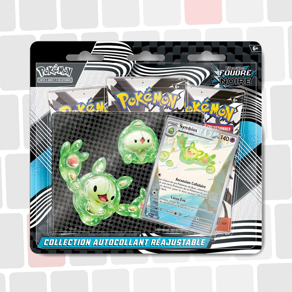 VAULT - Pokémon - Collection Autocollant Pokémon : EV 10.5 Noir et Blanc - Symbios