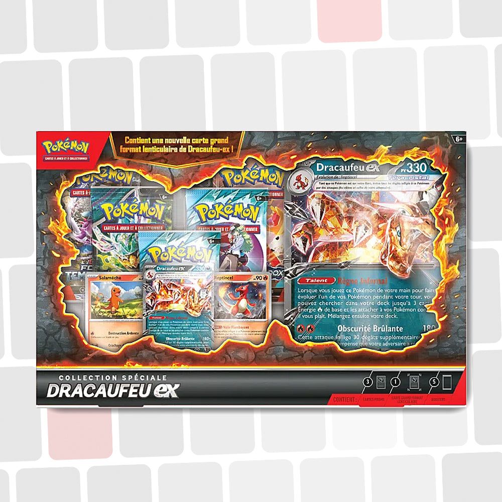 Pokémon - Coffret Collection spéciale : Dracaufeu ex