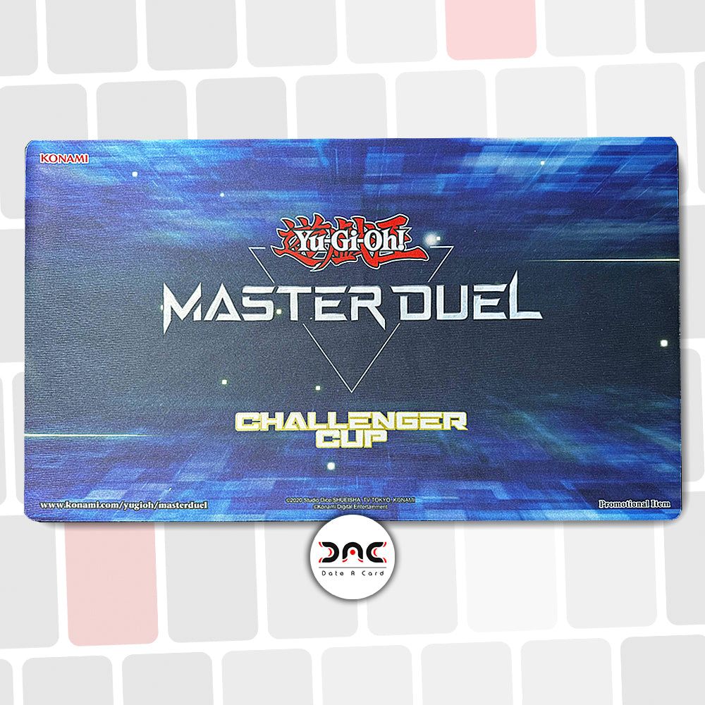 Tapis de jeu Yu-Gi-Oh! - Challenger Cup Jaune - Master duel