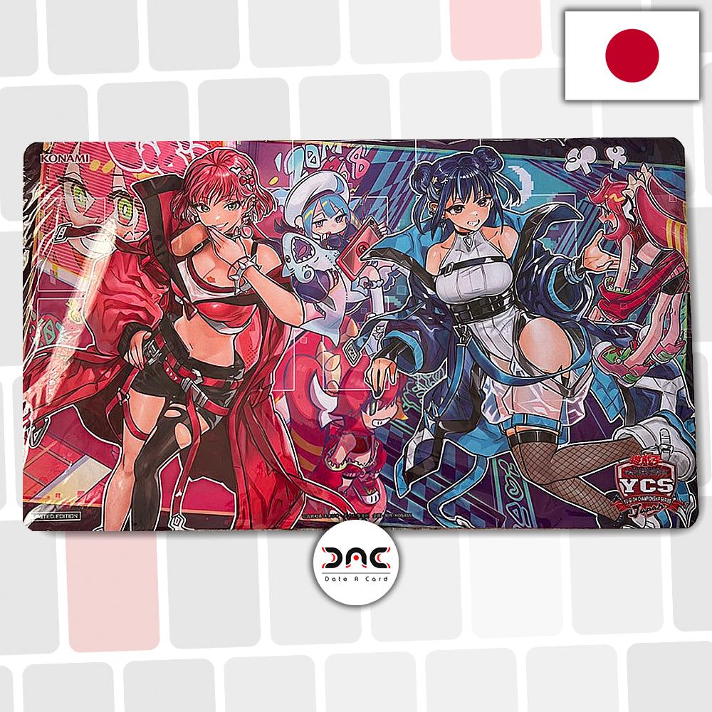 Tapis de jeu Yu-Gi-Oh! - OCG - Japonais - Evil Jumelle Ki-Sikil et Lil-la - YCS