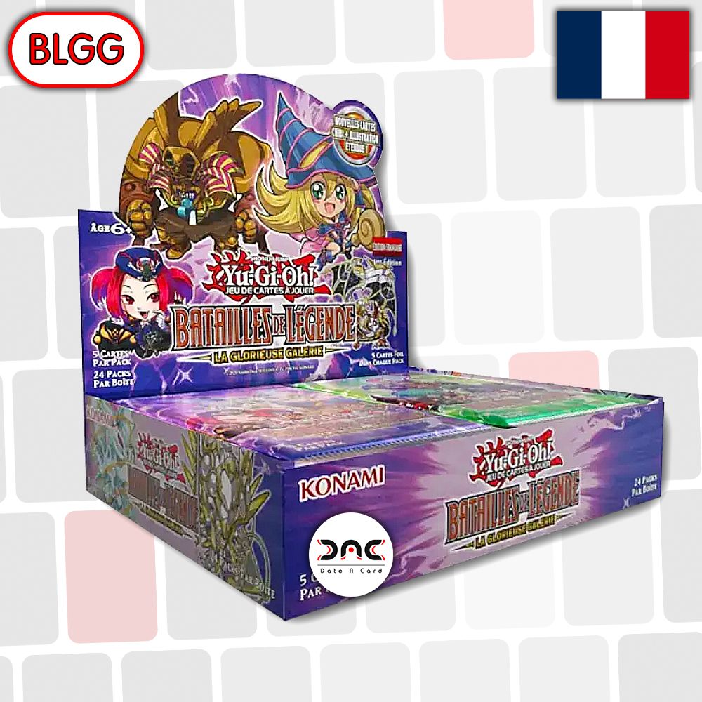 Yu-Gi-Oh! - Display de 24 boosters - Batailles de légende : Galerie glorieuse - FRANCAIS - BLGG