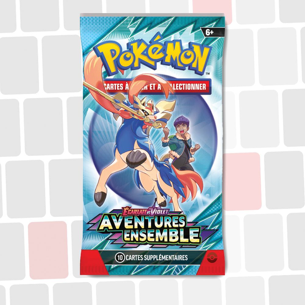 VAULT - Pokémon - Booster de 10 cartes - Aventures Ensembles EV09