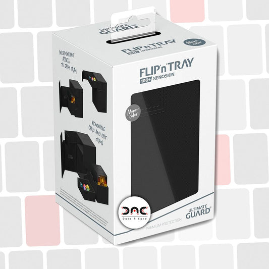 Ultimate Guard - Deckbox 100+ XenoSkin Twin Flip'n'Tray - Noir