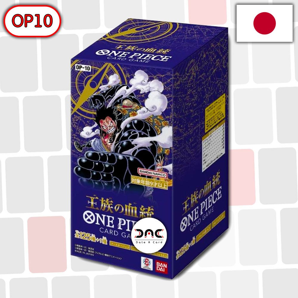 One Piece - Display de 24 Boosters - Japonais - Royal Blood - OP10
