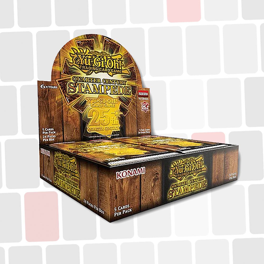 Yu-Gi-Oh! - Display - Boîte de 24 booster - Quarter Century Stampede - Français - RA04