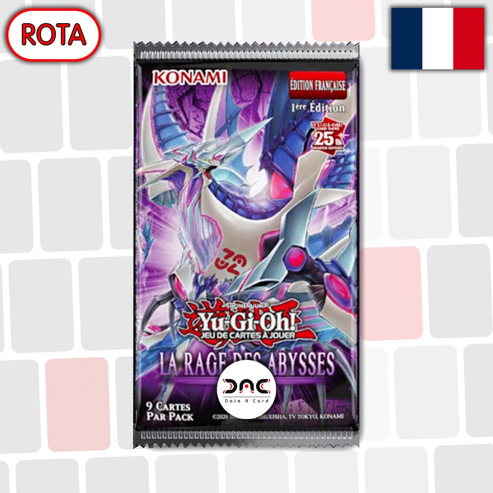 Yu-Gi-Oh! - Booster de 9 Cartes - La rage des Abysses - Français - ROTA