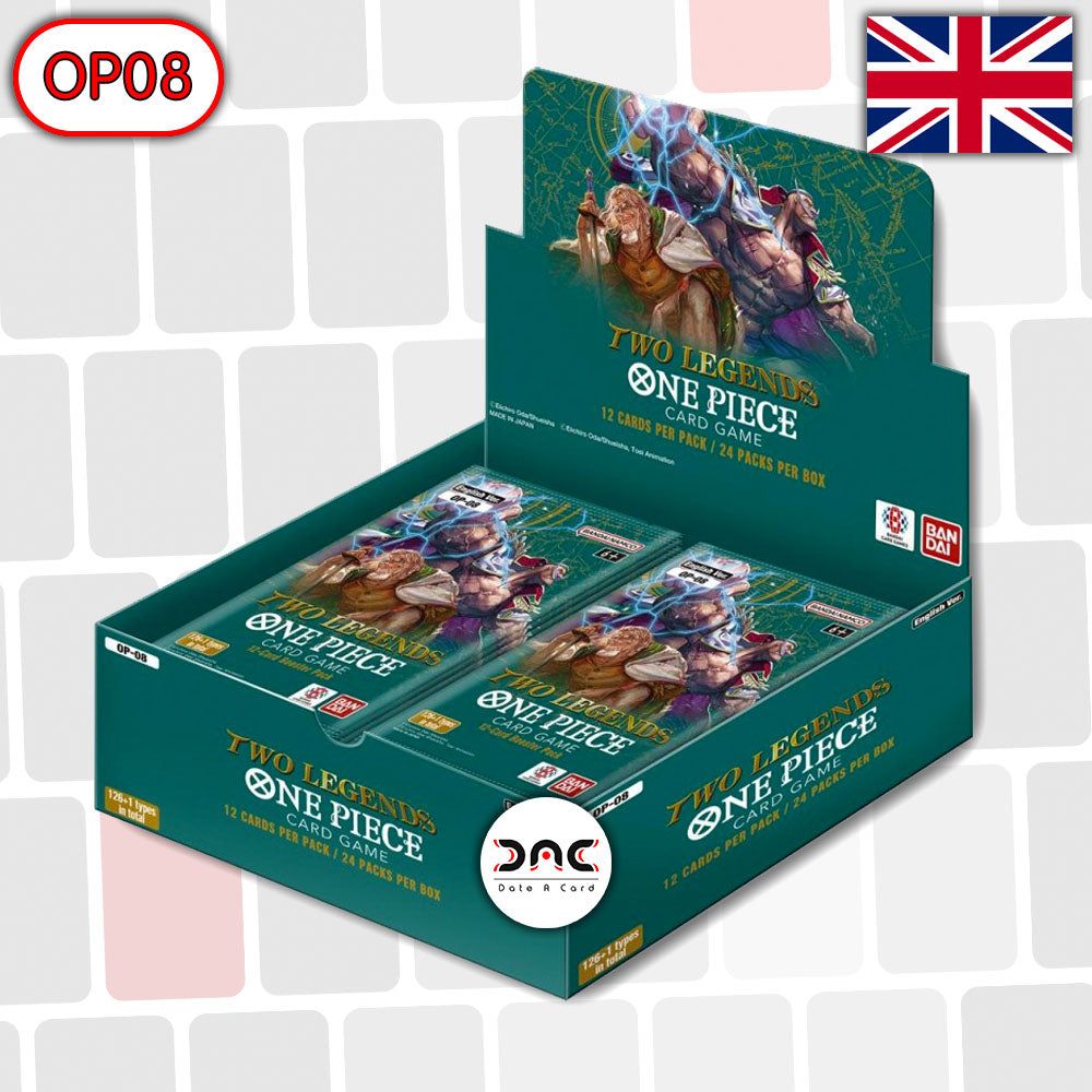 One Piece - Display de 24 Boosters - Two Legends - Anglais - OP08
