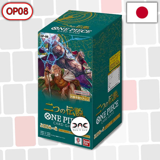 One Piece - Display de 24 Boosters - Japonais - Two Legends - OP08