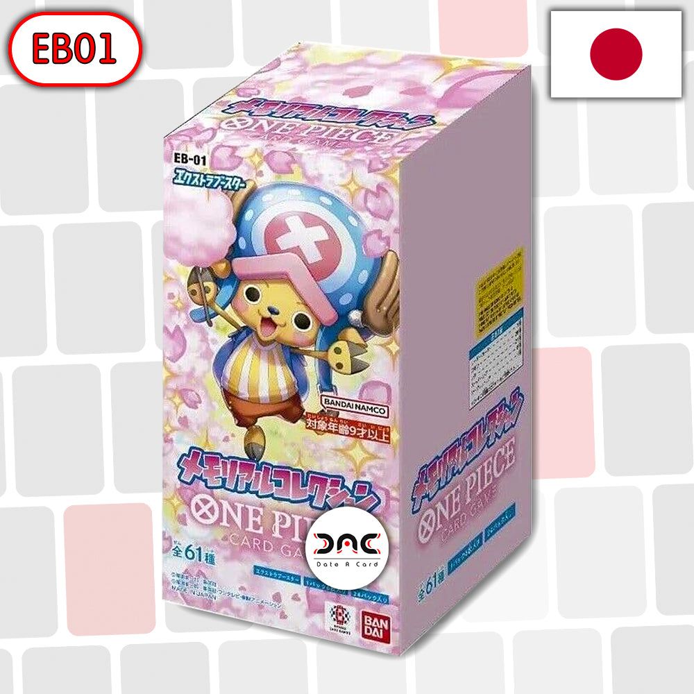 One Piece - Display de 24 Boosters - Japonais - Extra Booster Memorial - EB01