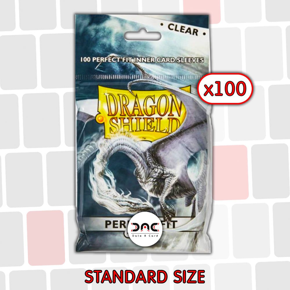 Dragon Shield - Perfect fit Standard Side Load- Transparente - Paquet de 100