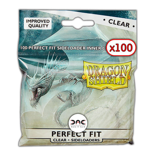 Dragon Shield - Perfect fit Standard Side Load- Transparente - Paquet de 100