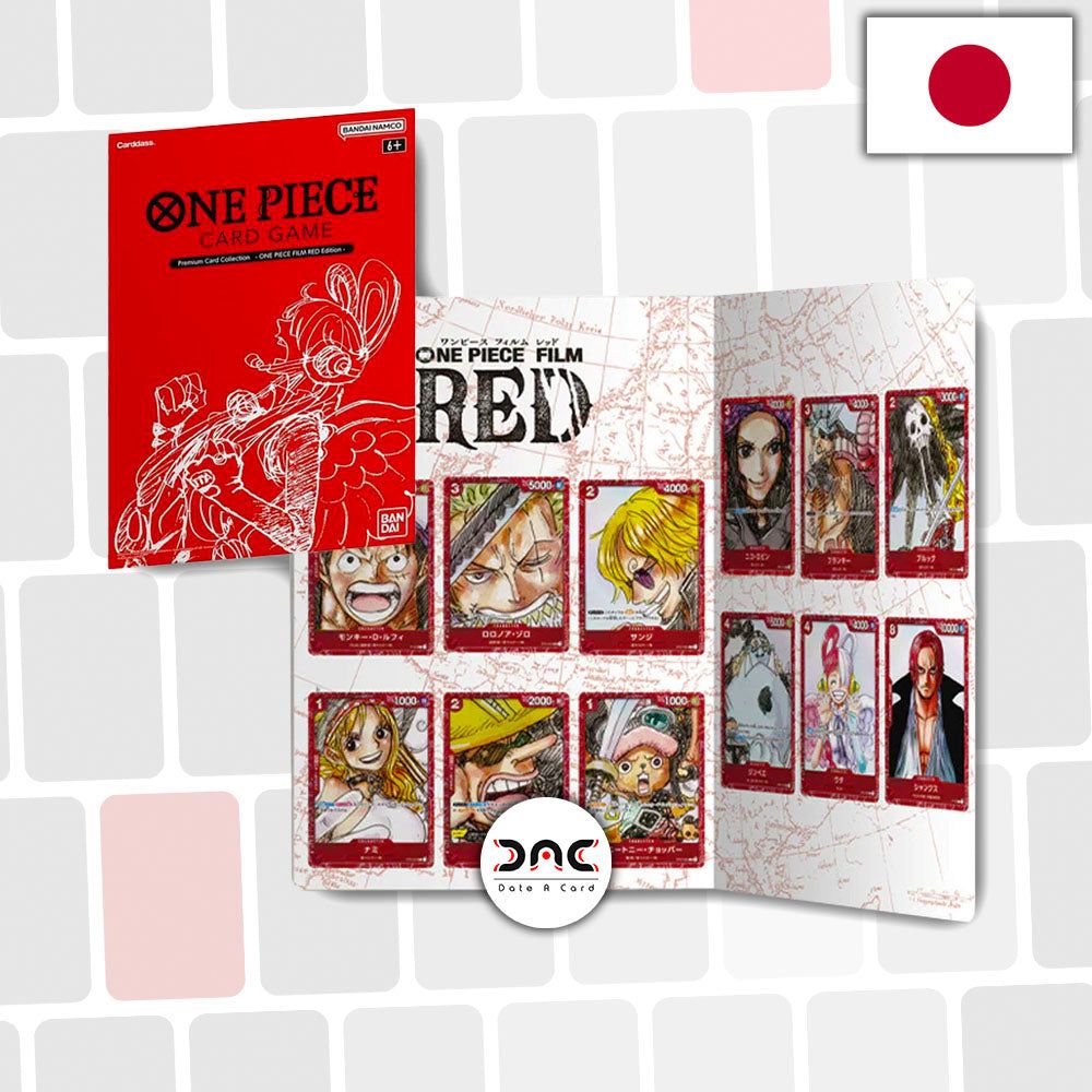 One Piece - Coffret  : Premium Card Collection - Film Red - Japonais