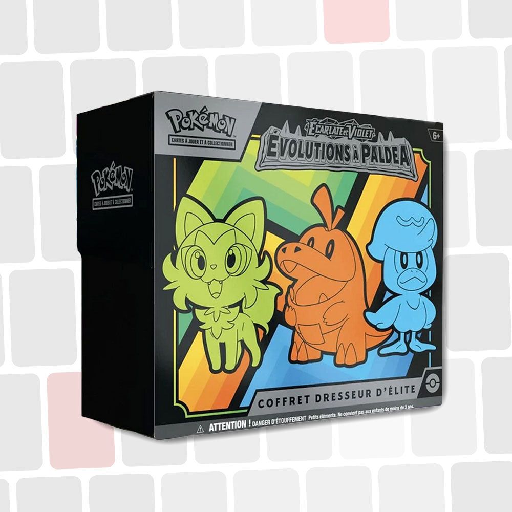 Pokémon - Elite trainer Box - EV02 - Evolutions à Paldea