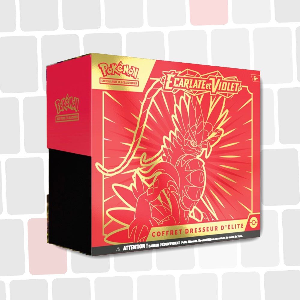 Pokémon - Elite trainer Box - EV01 - Ecarlate et Violet - ecarlate