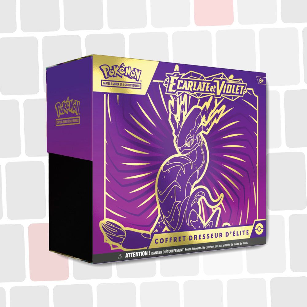 Pokémon - Elite trainer Box - EV01 - Ecarlate et Violet - violet