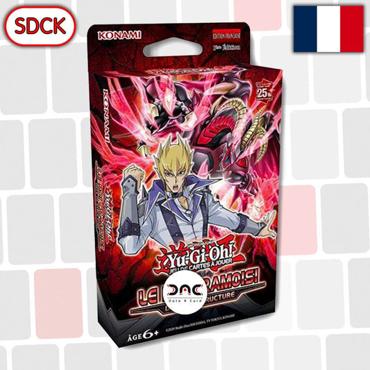 Yu-Gi-Oh! - Deck de Structure - Le Roi Cramoisi : Jack Atlas - Français - SDCK