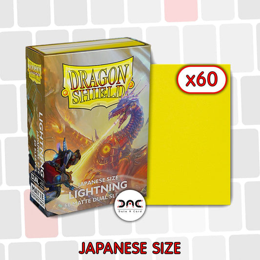 Dragon Shield - Japanese Dual Mat - Lightning - Paquet de 60