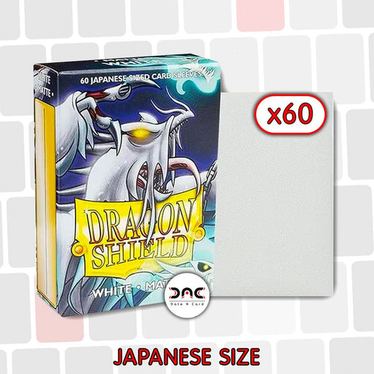 Dragon Shield - Japanese Mat - White - Paquet de 60