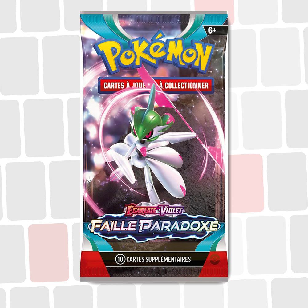 VAULT - Pokémon - Booster de 10 Cartes - Faille Paradoxe EV04