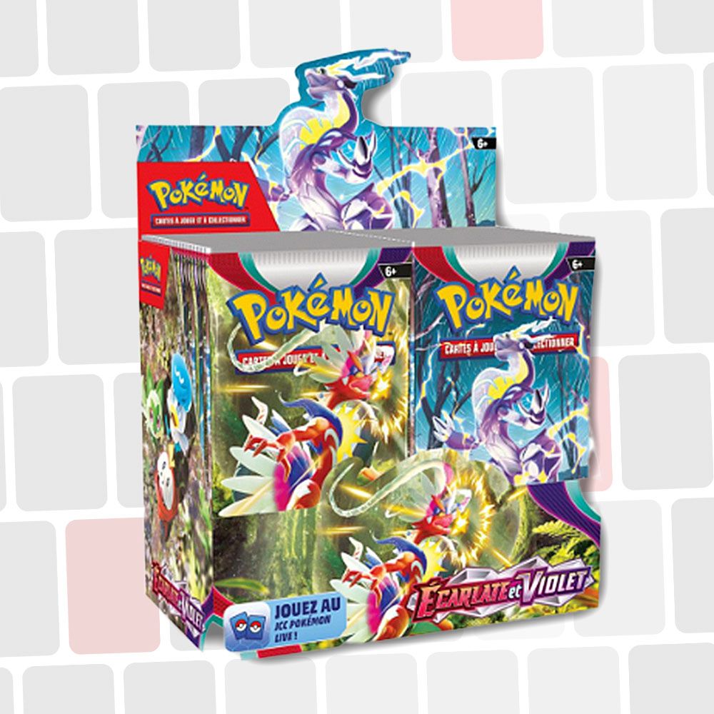 Pokémon - Display de 36 Boosters - Ecarlate et Violet EV01