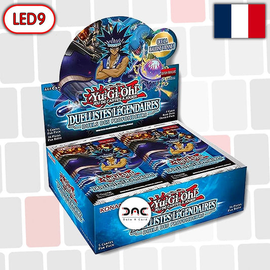 Yu-Gi-Oh! - Display de 36 Boosters - Duelliste Légendaire : Duels des Profondeurs - Français - LED9