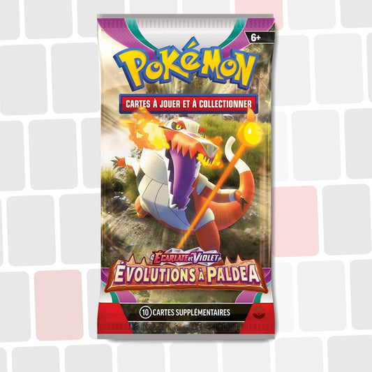 VAULT - Pokémon - Booster de 10 Cartes - Evolution à Paldea EV02