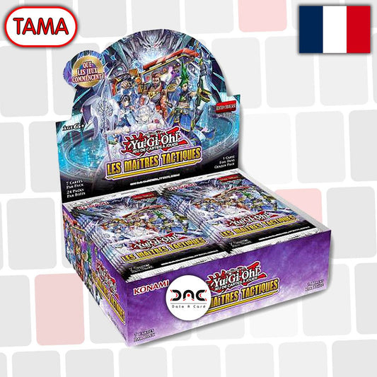 Yu-Gi-Oh! - Display de 24 Boosters - Les Maîtres Tactiques - Français - TAMA