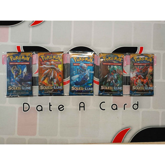 Pokémon - Art set de 5 boosters - Soleil et Lune