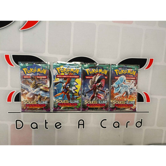 Pokémon - Art set de 4 boosters - Soleil et Lune Gardiens Ascendants