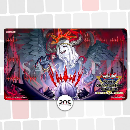 Tapis de jeu Yu-Gi-Oh! - Forbidden crown - WCQ 2026