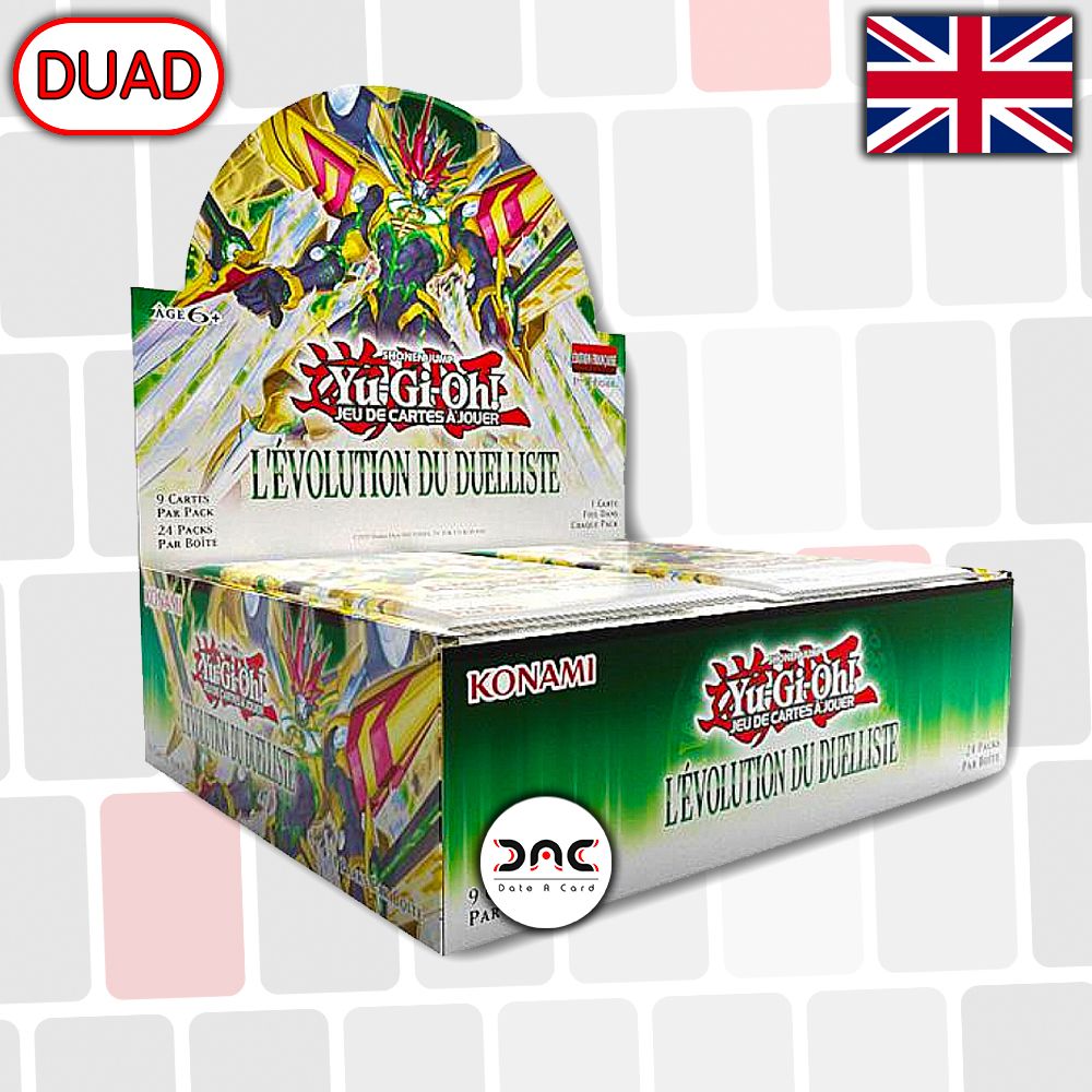 Yu-Gi-Oh! - Display de 24 boosters - Anglais - Duelist's Advance - DUAD