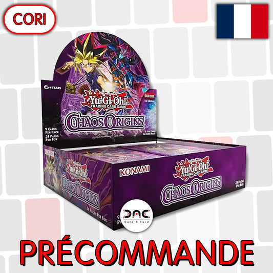 Yu-Gi-Oh! - Display de 24 boosters - Chaos Origin - FRANCAIS - CORI