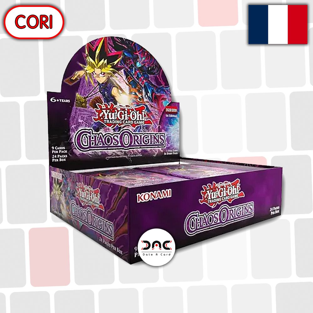 Yu-Gi-Oh! - Display de 24 boosters - Chaos Origin - FRANCAIS - CORI