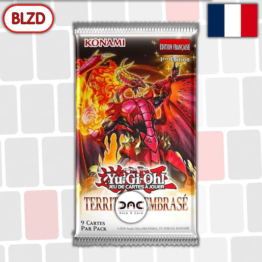Yu-Gi-Oh! - Booster de 9 cartes - Territoire embrasé - Français - BLZD