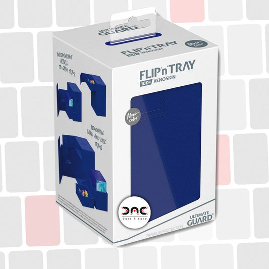 Ultimate Guard - Deckbox 100+ XenoSkin Twin Flip'n'Tray - Bleu