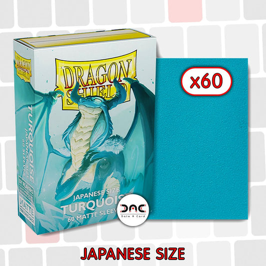 Dragon Shield - Japanese Mat - Turquoise - Paquet de 60