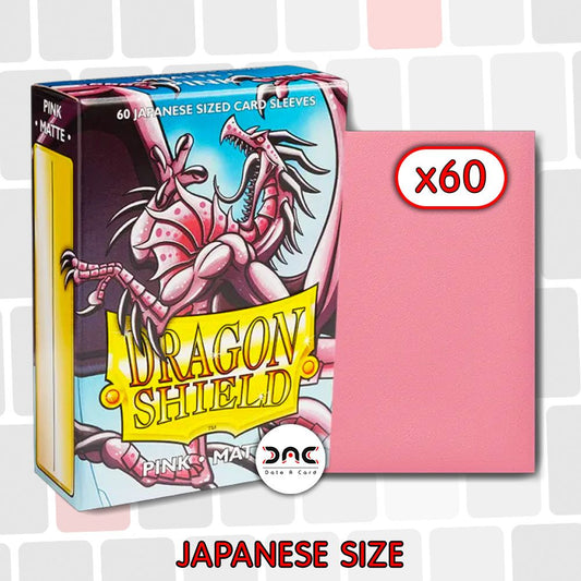 Dragon Shield - Japanese Mat - Pink - Paquet de 60