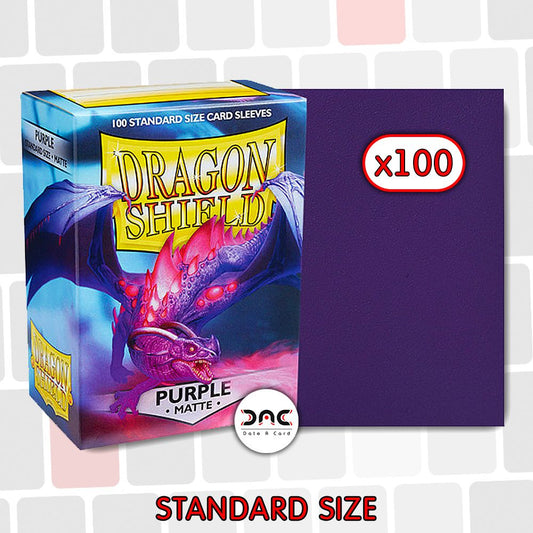Dragon Shield - Standard Mat - Purple - Paquet de 100