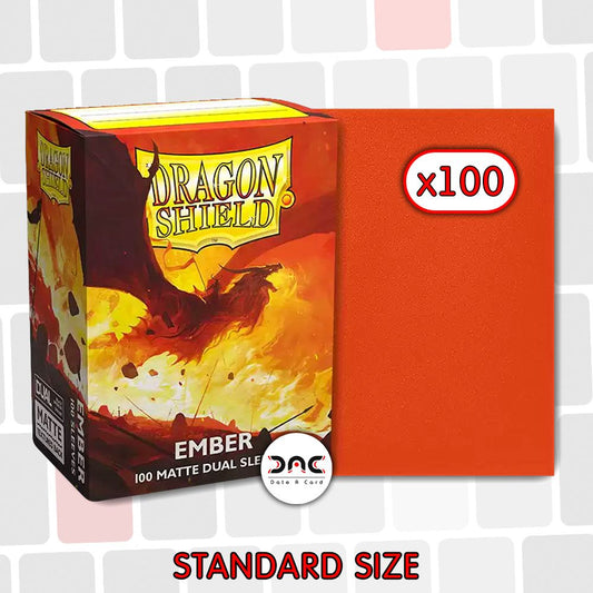 Dragon Shield - Standard Dual Mat - Ember - Paquet de 100
