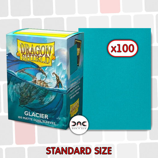 Dragon Shield - Standard Dual Mat - Glacier - Paquet de 100