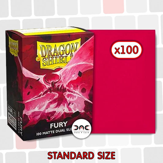 Dragon Shield - Standard Dual Mat - Fury - Paquet de 100