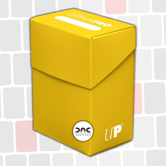 Ultra Pro - Deckbox Solid 80+ - Jaune