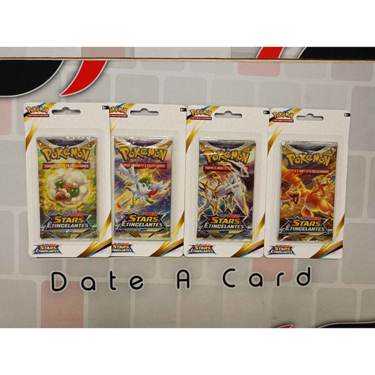 Pokémon - Art set de 4 blisters cartons - Stars Etincelantes