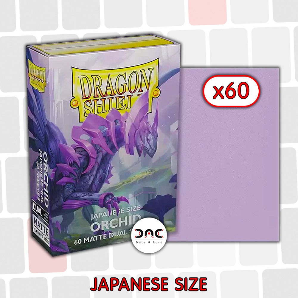 Dragon Shield - Japanese Dual Mat - Orchid - Paquet de 60