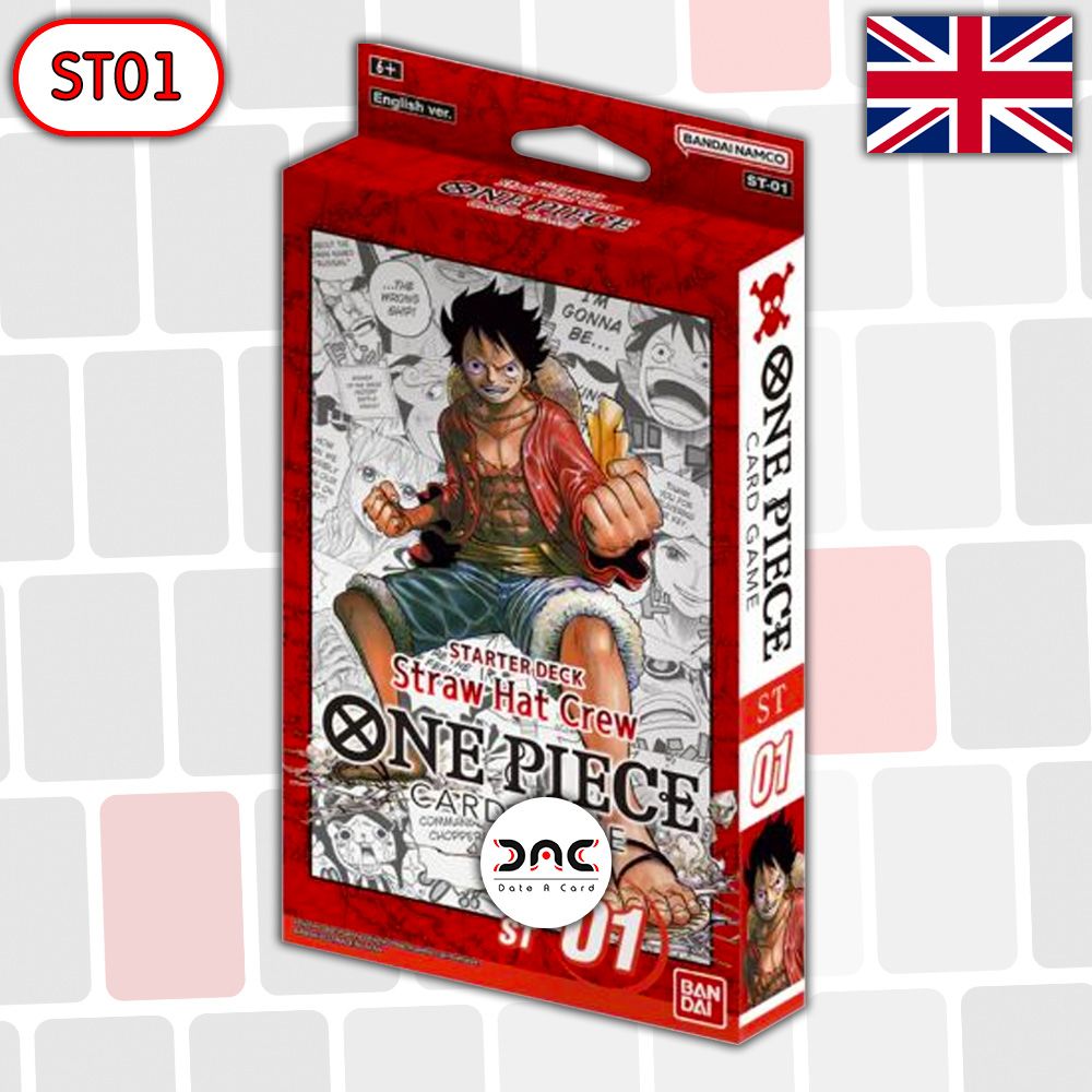 One Piece - Deck de Structure ST01 - Straw Hat Crew - Anglais